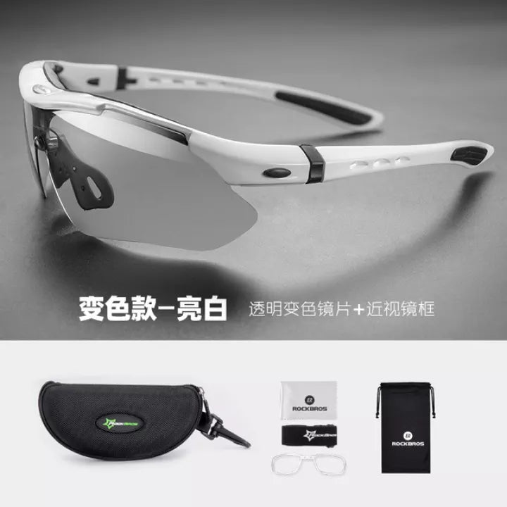 Load image into Gallery viewer, Cycling Sunglasses Photochromic Glasses Full Frame Eyewear - Arvada Triathlon Company