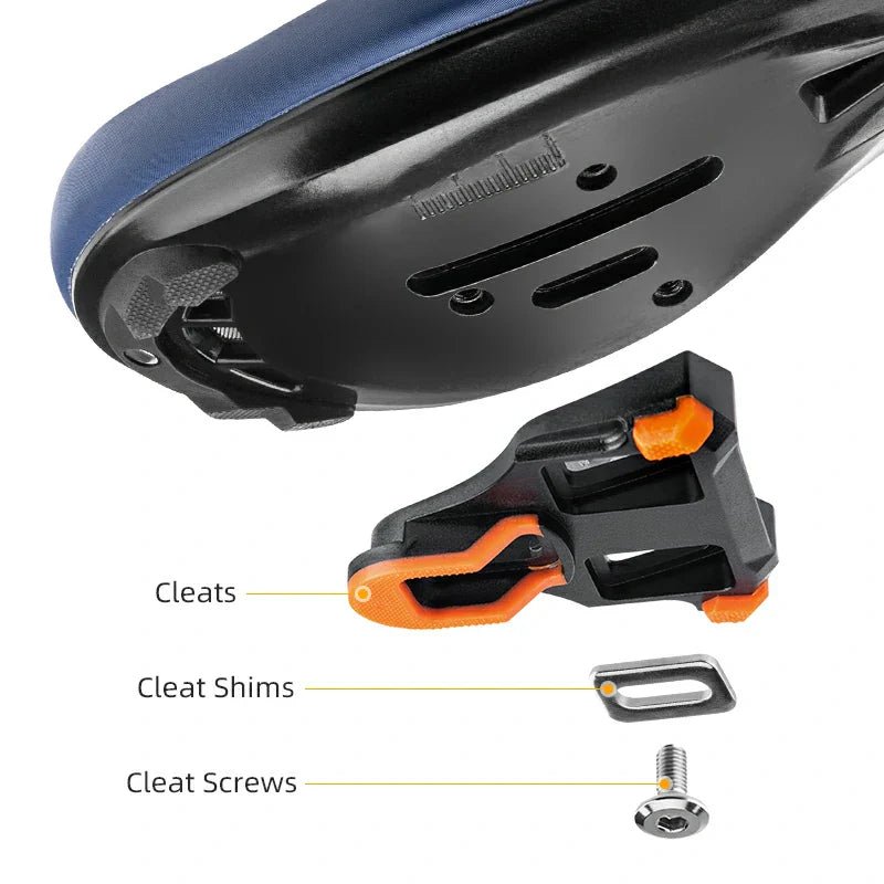 Load image into Gallery viewer, Carbon Fiber SPD Clipless Pedals for Road Bikes 9/16'' - Arvada Triathlon Company