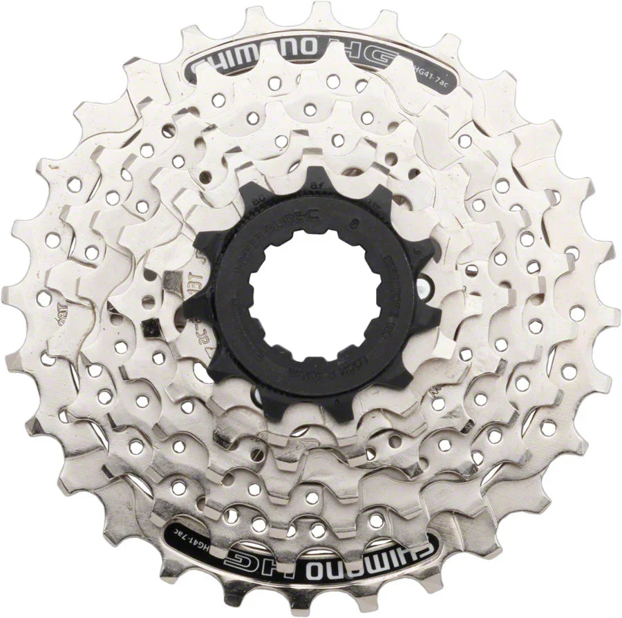 Shimano CS-HG41 Cassette -7 Speed 11-28 - Arvada Triathlon Company
