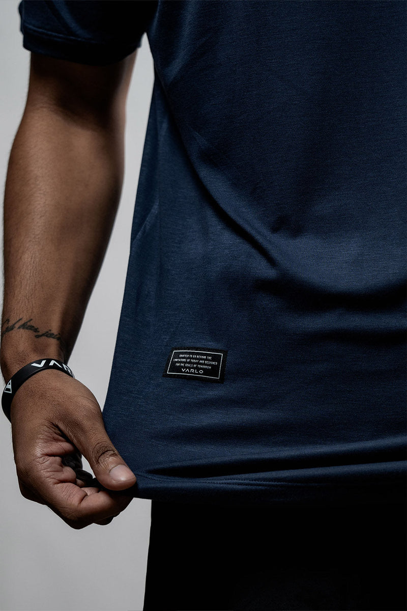 Load image into Gallery viewer, Men's Everyday Terra Tee (Deepline Blue) - Arvada Triathlon Company