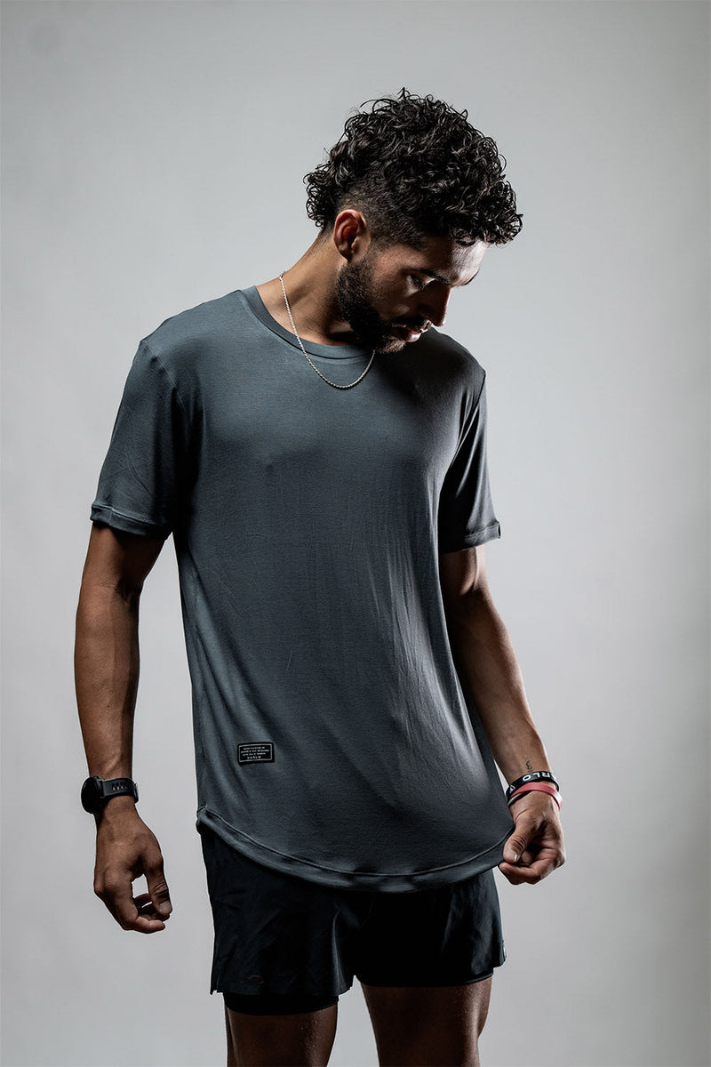 Load image into Gallery viewer, Men's Everyday Terra Tee (Onyx Drift) - Arvada Triathlon Company