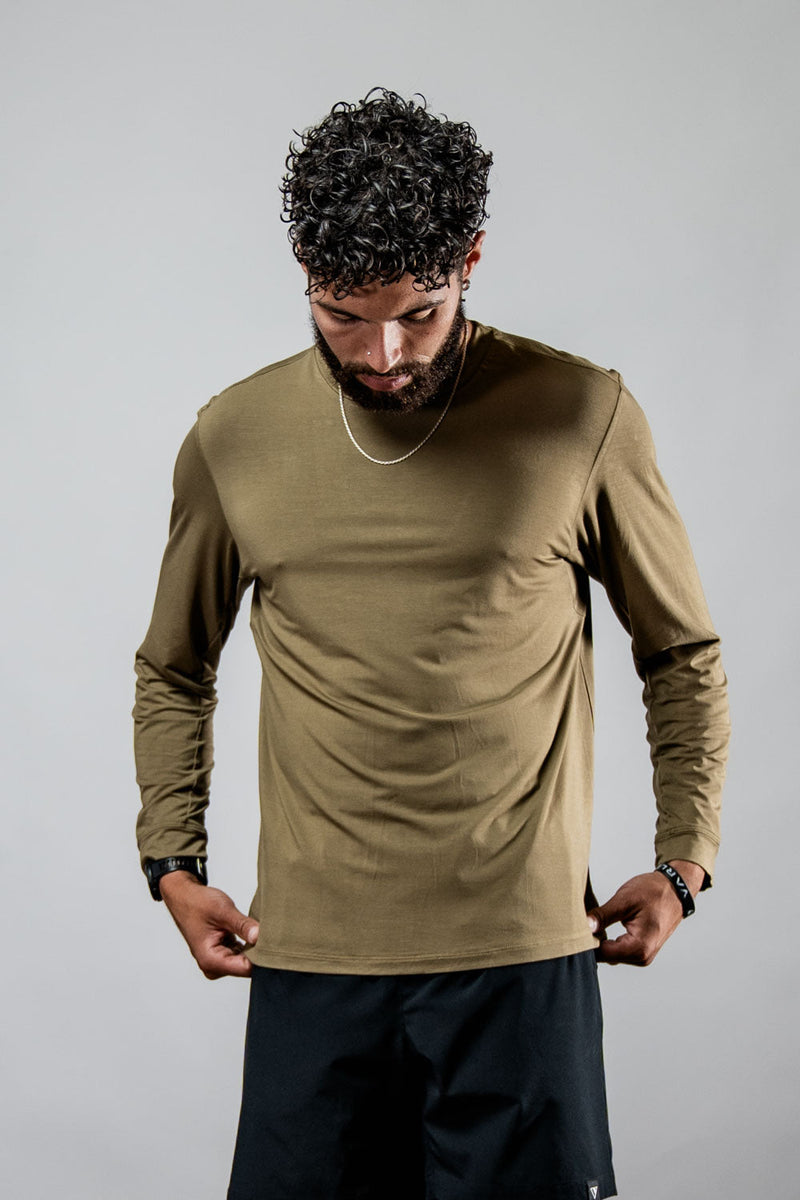 Load image into Gallery viewer, Men's Terra Recovery Field Shirt (Timber) - Arvada Triathlon Company
