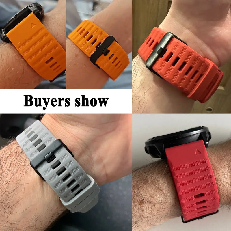 Load image into Gallery viewer, Garmin Silicone Band - Durable QuickFit Fitness Strap - Arvada Triathlon Company