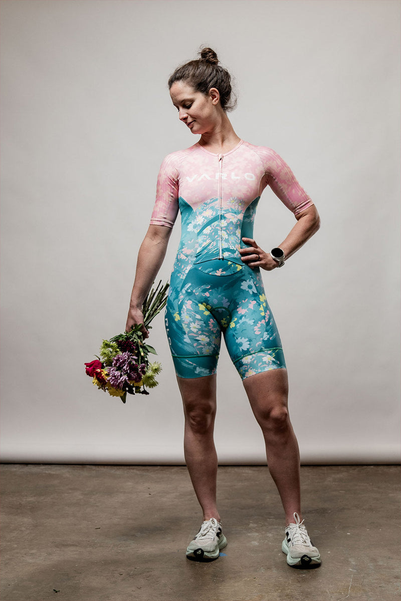 Load image into Gallery viewer, Women's Wildbloom Summit Tri Suit - Arvada Triathlon Company