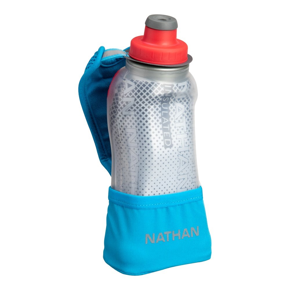 Nathan Quick Squeeze Lite Insulated Handheld Bottle, 12oz