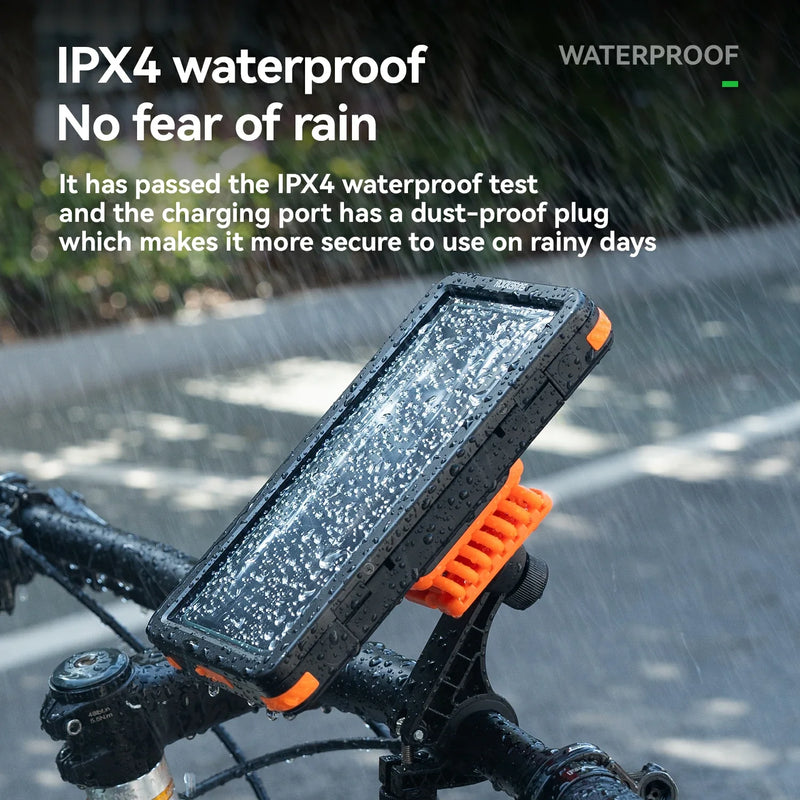 Load image into Gallery viewer, Magnetic Waterproof Bike Phone Holder Shock-Absorbing For 4.7–6.9‘’ - Arvada Triathlon Company