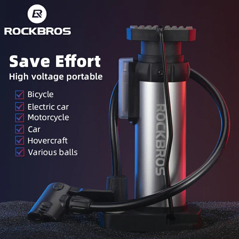 Load image into Gallery viewer, Mini Portable Aluminum Bike Floor Pump with Presta and Schrader 100PSI - Arvada Triathlon Company