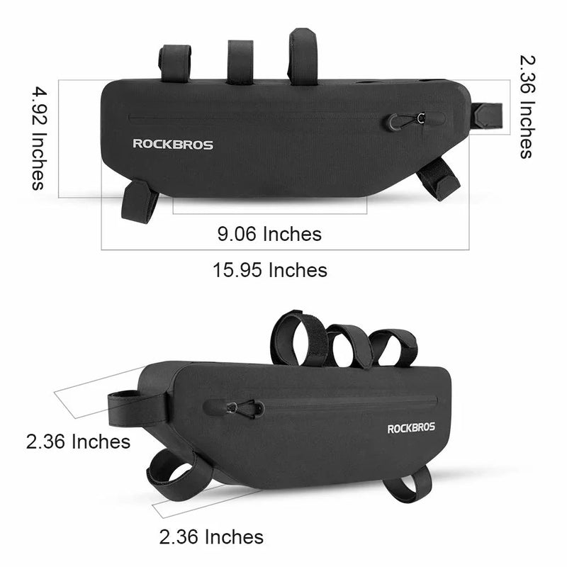 Load image into Gallery viewer, AS-018 Bike Triangle Bag Waterproof 3L/4L - Arvada Triathlon Company