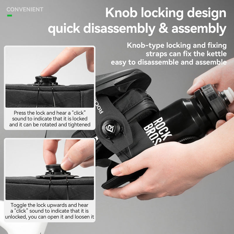 Load image into Gallery viewer, Multifunctional Cycling Storage Tail bag Saddle Bag Water Bottle Bag - Arvada Triathlon Company