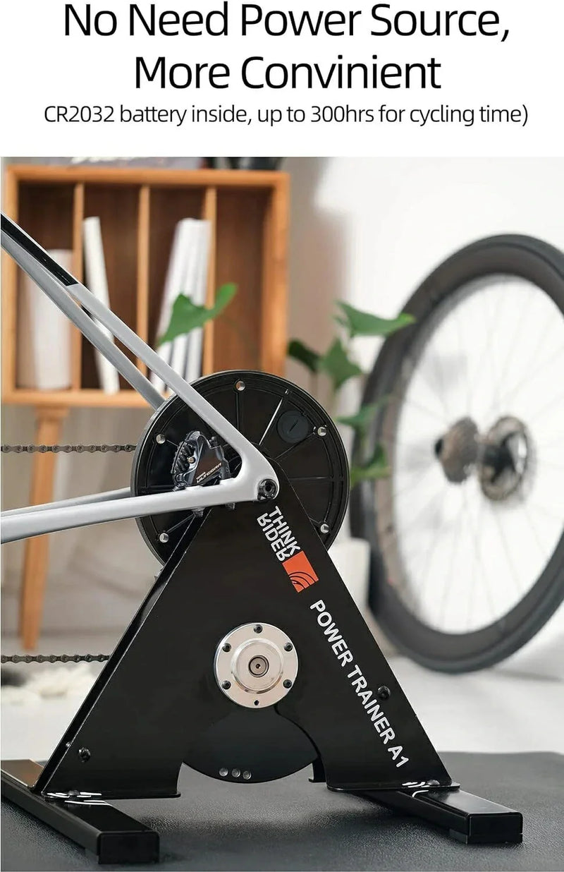 Load image into Gallery viewer, ThinkRider A1 Bike Trainer 11-Speed Cassette ANT+ Bluetooth Simulates 3% Slope - Arvada Triathlon Company