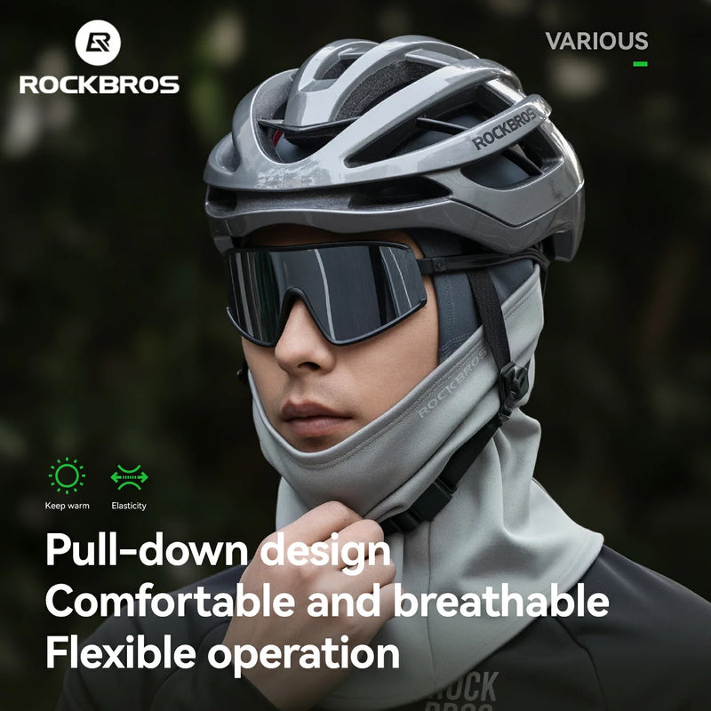 Load image into Gallery viewer, Winter Fleece Balaclava Helmet Liner for 15°F-50°F - Arvada Triathlon Company