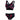 Women's Orca RDPN Bikini Swimsuit, Red - Arvada Triathlon Company