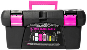 Muc-Off Ultimate Bicycle Cleaning Kit, Toolbox with 10 Pieces