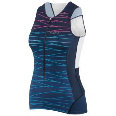 Load image into Gallery viewer, Women's Garneau Pro Carbon Sleeveless Triathlon Top - The Tri Source