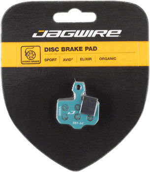 Jagwire Sport Organic Disc Brake Pads - For various SRAM Level and Avid Elixir Models - Arvada Triathlon Company