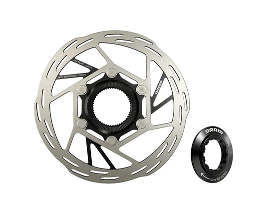 SRAM Paceline Disc Brake Rotor - 140mm, Center Lock, 1.85mm, Includes Internal Tooled Lockring - Arvada Triathlon Company