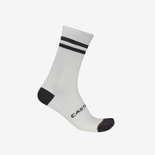 Castelli Originale 18 Sock - White/Black - L/XL