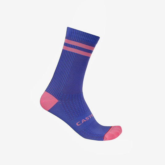Originale 18 Sock - Ultraviolet/Rosa Giro - L/XL