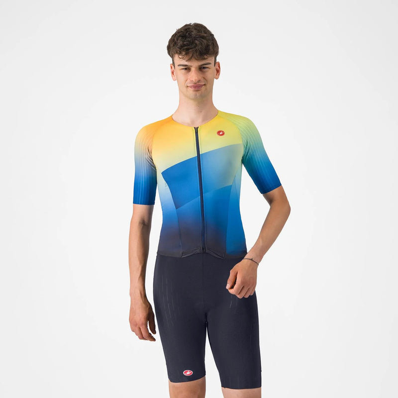 Load image into Gallery viewer, 2025 Castelli Free Sanremo 3 Short Sleeve Triathlon Suit - Arvada Triathlon Company
