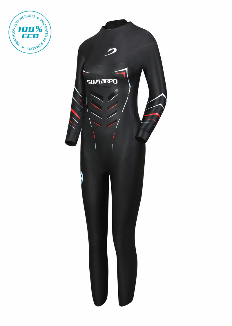 Load image into Gallery viewer, N-Joy Women's Eco Open Water Swimming Wetsuit
