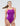 Dolfin Women's Uglies Solid Purple V-Back One Piece Swimsuit - Arvada Triathlon Company