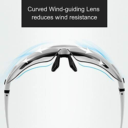 Load image into Gallery viewer, Cycling Sunglasses Photochromic Glasses Full Frame Eyewear - Arvada Triathlon Company
