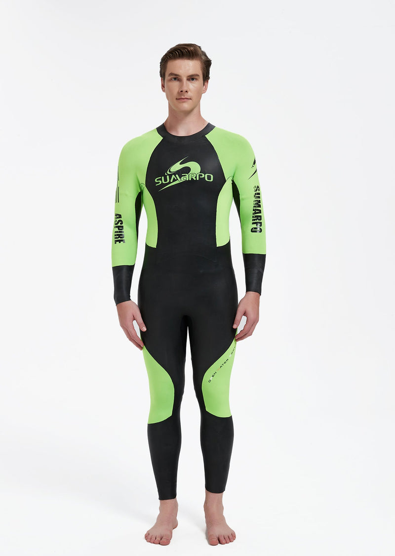 Load image into Gallery viewer, Aspire Men's Open Water Swimming Wetsuit (Breaststroke &amp; Free Style)
