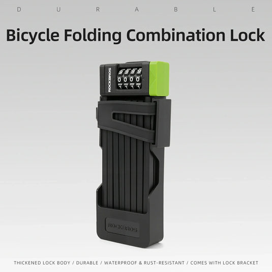 8-Section Folding Combination Bike Lock - Arvada Triathlon Company