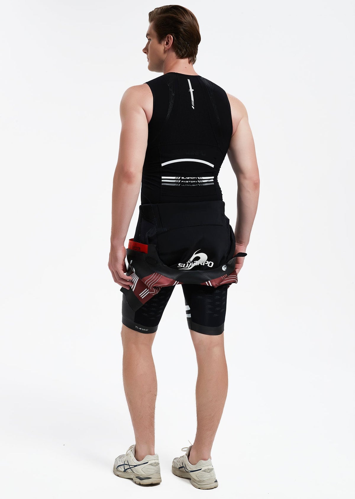 Quokka Men's Summer Swimrun Vest - Black - Arvada Triathlon Company