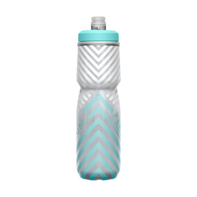 Camelbak Podium Chill Water Bottle - 24oz, Gray/Teal