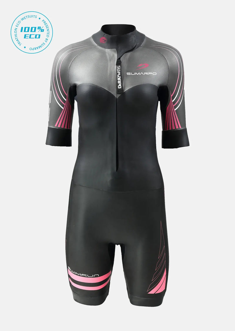 Load image into Gallery viewer, Hyper Pro Women's Eco Swimrun Wetsuit
