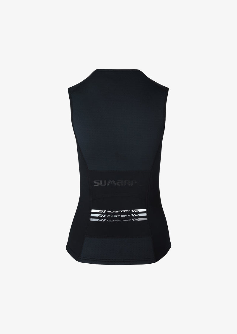 Load image into Gallery viewer, Quokka Women's Thermal Titanium Half-Zip Swimrun Vest
