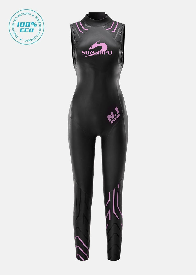Nova Women's Sleeveless Eco Open Water Swimming Wetsuit - Arvada Triathlon Company