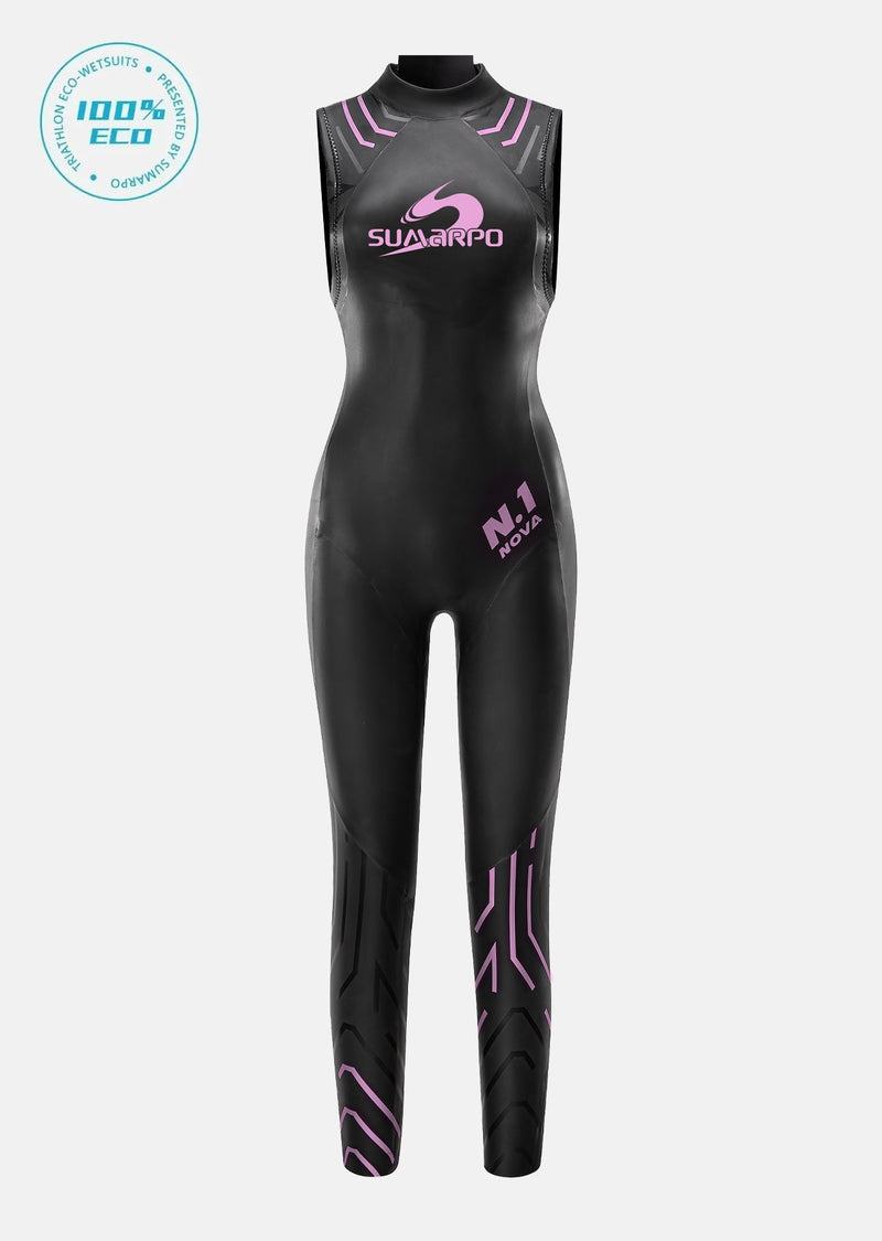 Load image into Gallery viewer, Nova Women's Sleeveless Eco Open Water Swimming Wetsuit
