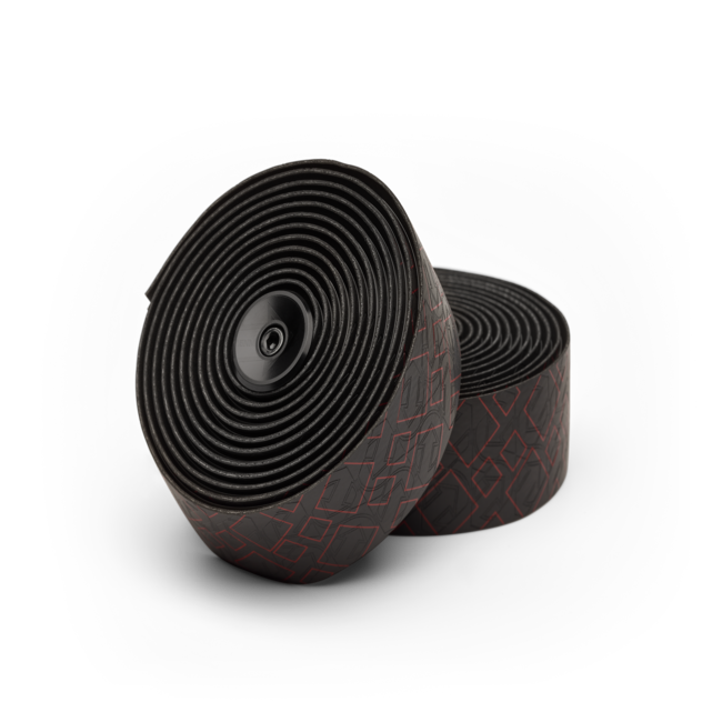 Peaked Team Black / Red PU / 2.5mm