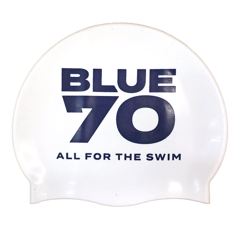 Load image into Gallery viewer, Silicone Logo Swim Cap - Arvada Triathlon Company
