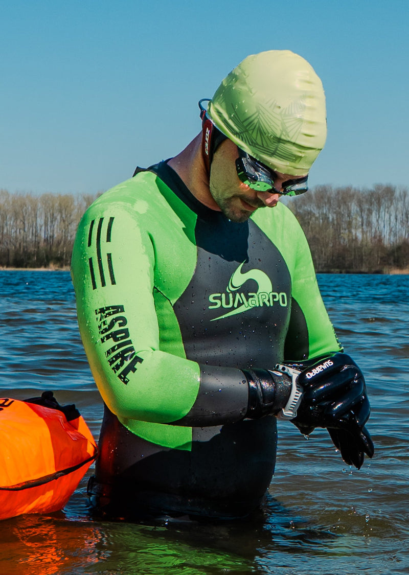 Load image into Gallery viewer, Aspire Men's Open Water Swimming Wetsuit (Breaststroke &amp; Free Style)
