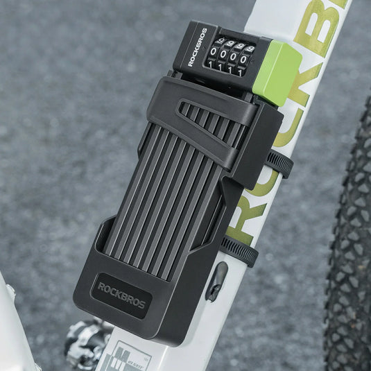 8-Section Folding Combination Bike Lock - Arvada Triathlon Company