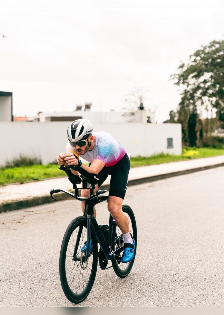 Mirage Men's Aero Short Sleeve Tri Suit - Arvada Triathlon Company
