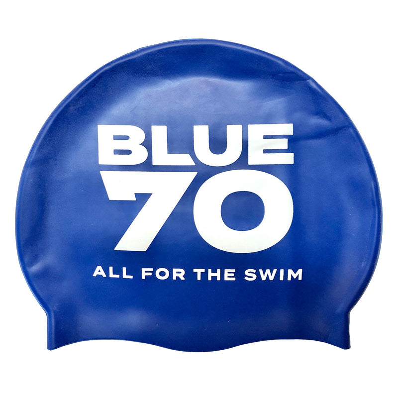 Load image into Gallery viewer, Silicone Logo Swim Cap - Arvada Triathlon Company
