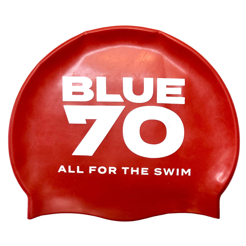 Load image into Gallery viewer, Silicone Logo Swim Cap - Arvada Triathlon Company
