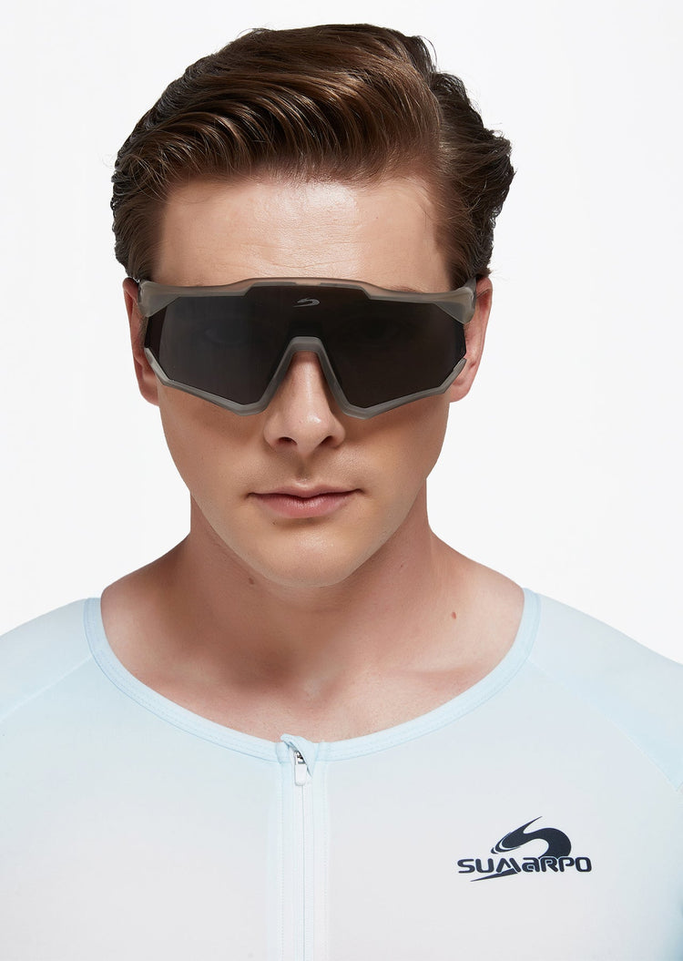 Matte Sunglasses - Haze Frame - Arvada Triathlon Company