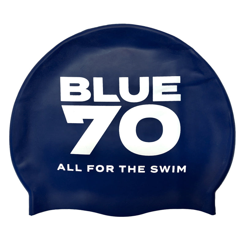 Load image into Gallery viewer, Silicone Logo Swim Cap - Arvada Triathlon Company
