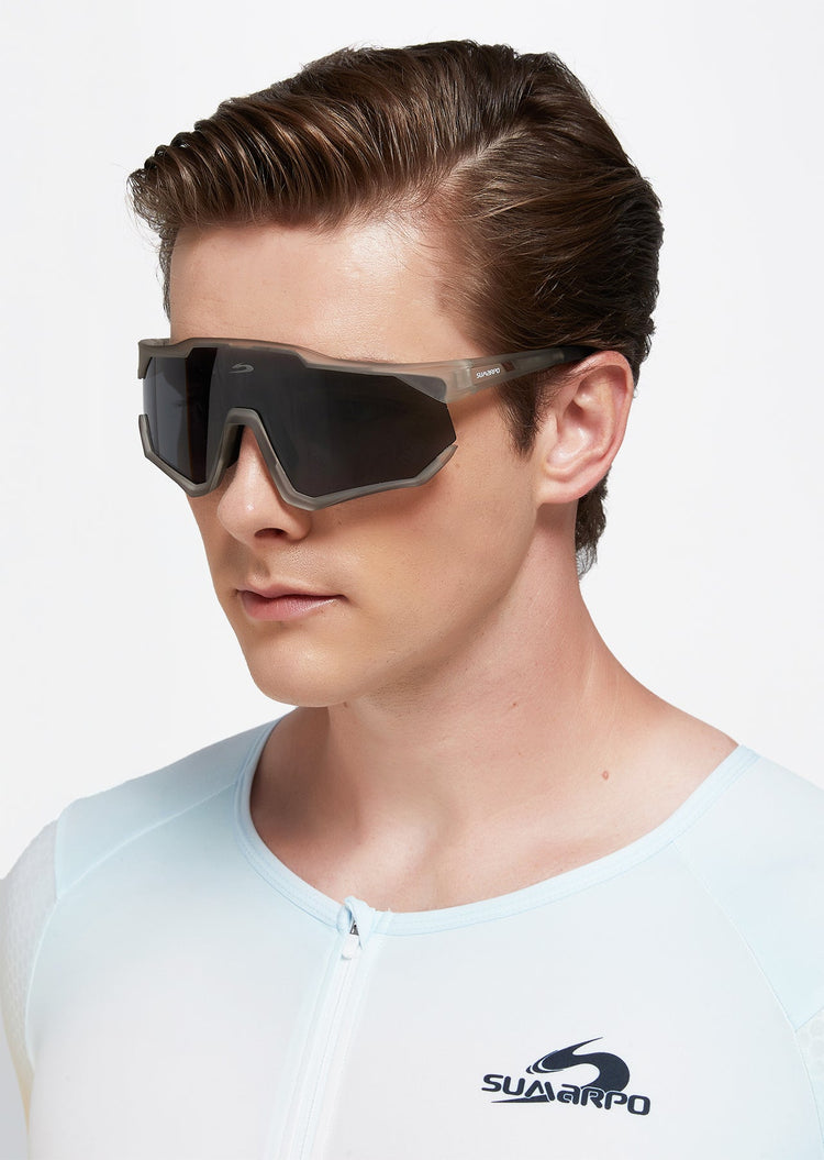 Matte Sunglasses - Haze Frame - Arvada Triathlon Company