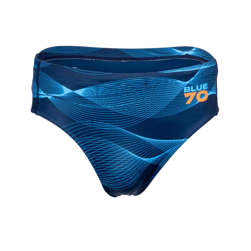 Load image into Gallery viewer, Podium Brief - Blue Echoes - Arvada Triathlon Company
