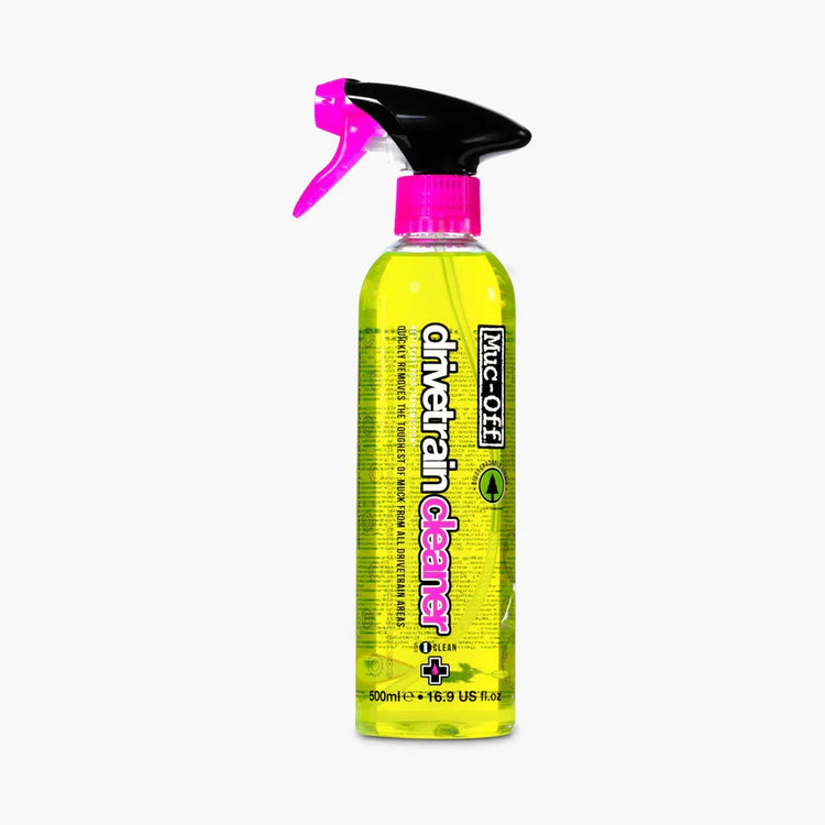 Muc-Off Drivetrain Cleaner: 500ml Pourable/Spray Bottle - Arvada Triathlon Company