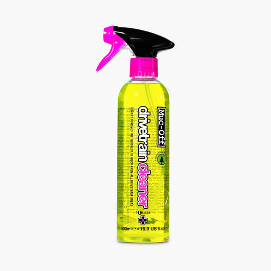 Muc-Off Drivetrain Cleaner: 500ml Pourable/Spray Bottle - Arvada Triathlon Company