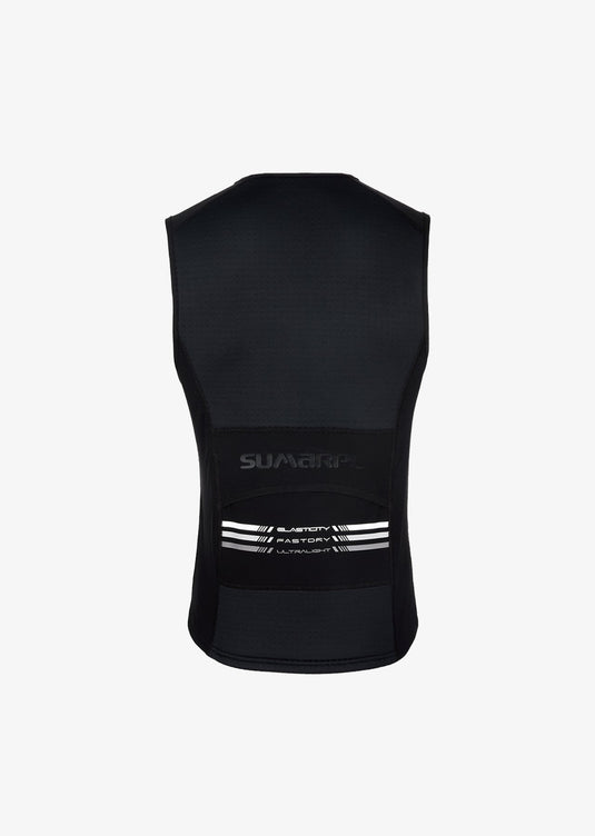 Quokka Men's Thermal Titanium Full-Zip Swimrun Vest