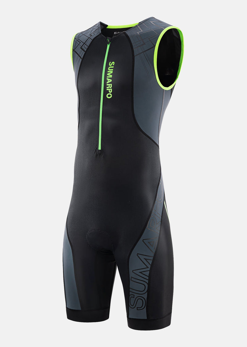 Load image into Gallery viewer, Hybrid Men's Sleeveless Tri Suit
