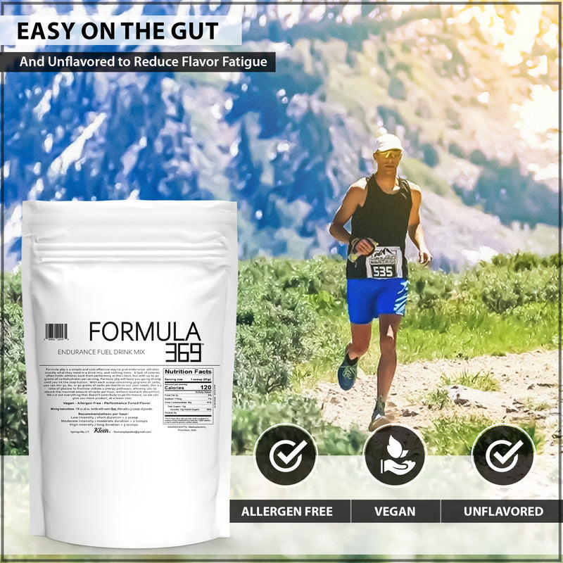 Load image into Gallery viewer, 3 pounds, 45 servings - Formula 369 Endurance Fuel Drink Mix - Arvada Triathlon Company
